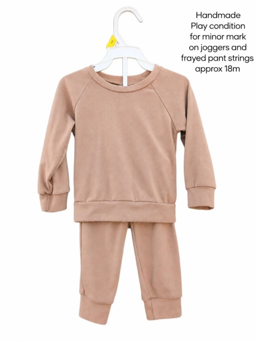 Handmade Set Crewneck & Joggers 18m Baby Clothes Small Shop